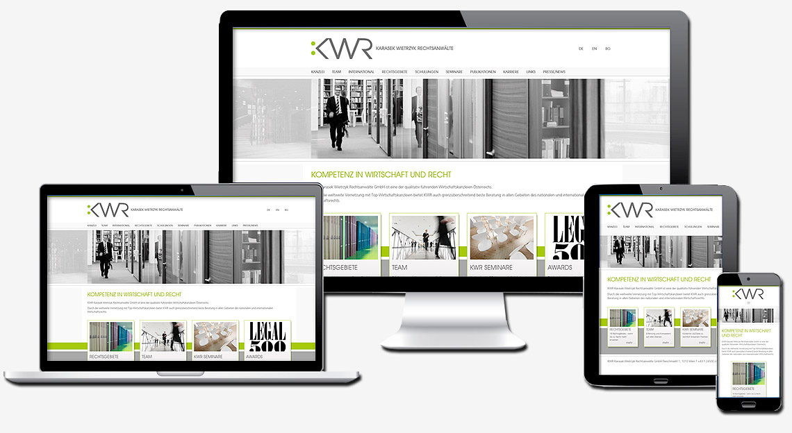 web4you Internet Online Agentur Wien Responsive Homepage erstellen